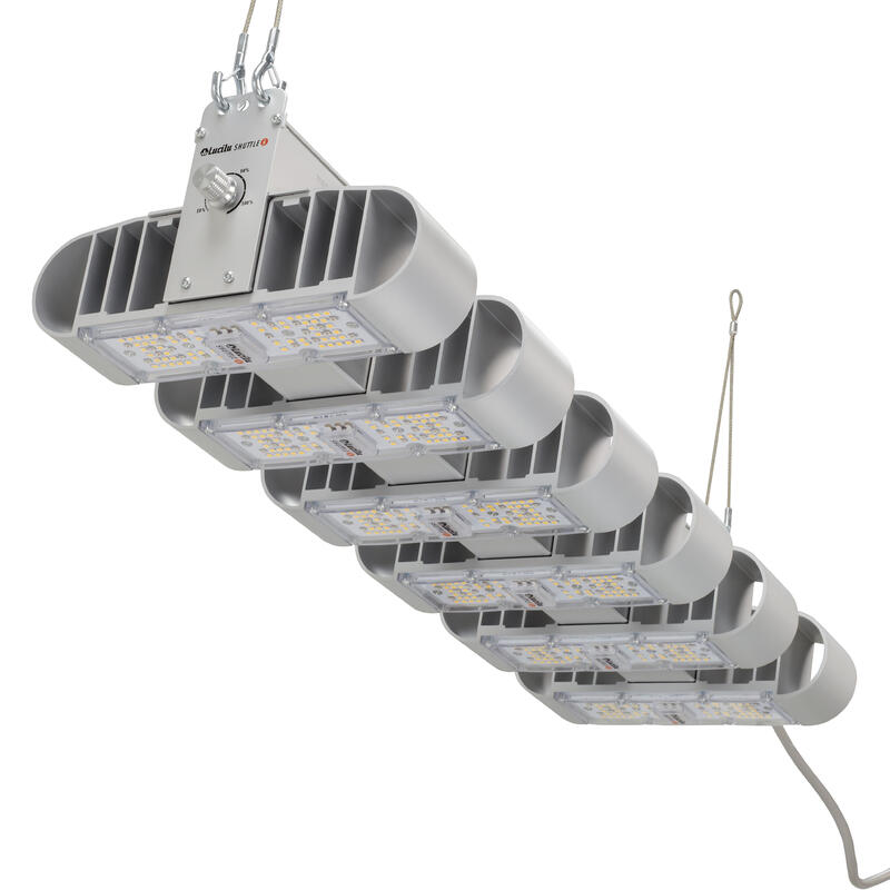 Lucilu LED by Prima Klima-Shuttle 6 240W mit Dimmer / schwarz-Aufhängung
