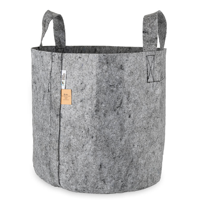 Root Pouch mit Griffen-Grey 250 g/m² - 56 l