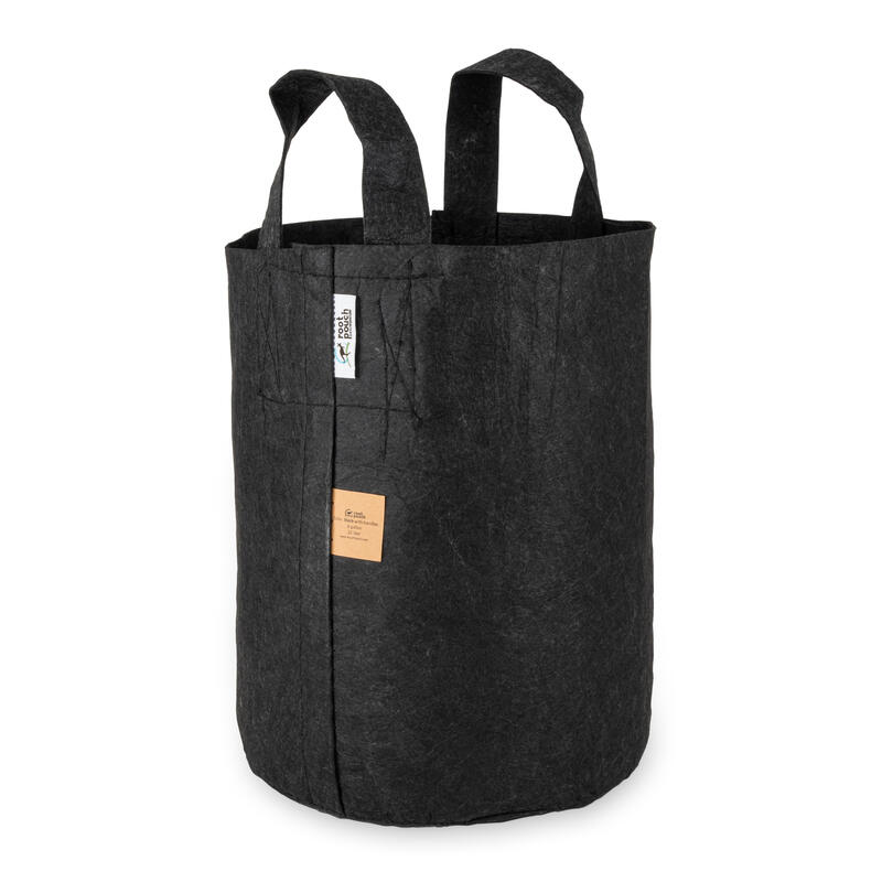 Root Pouch mit Griffen-Black 260 g/m² - 22 l