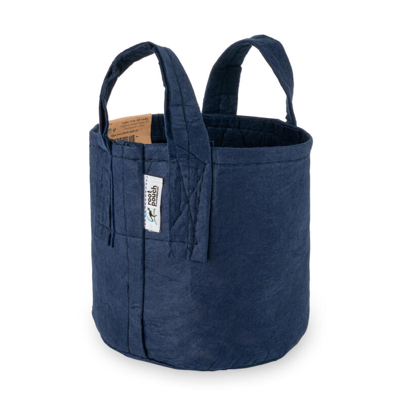 Root Pouch mit Griffen-Navy Blue 250 g/m² - 8 l