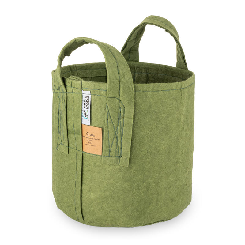 Root Pouch mit Griffen-Boxer Green 250 g/m² - 8 l