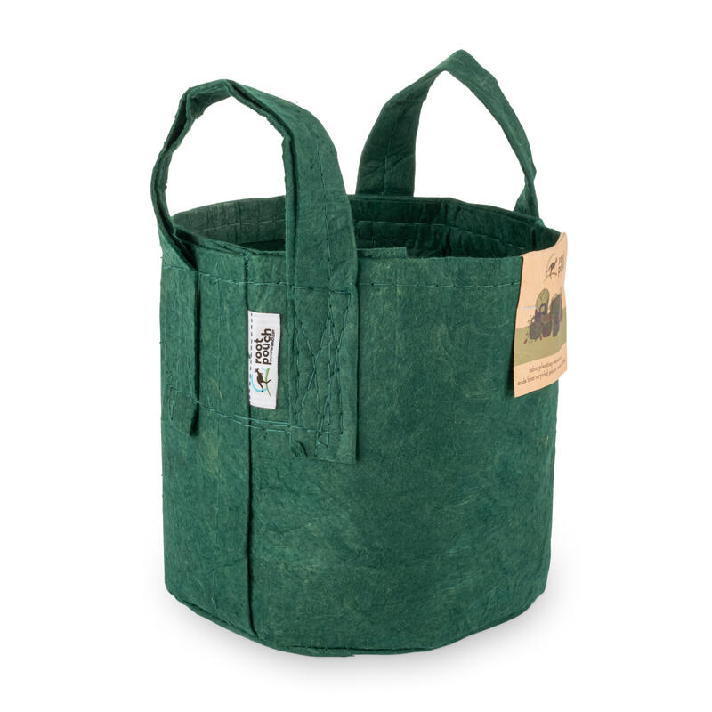 Root Pouch mit Griffen-Forest Green 250 g/m² - 8 l