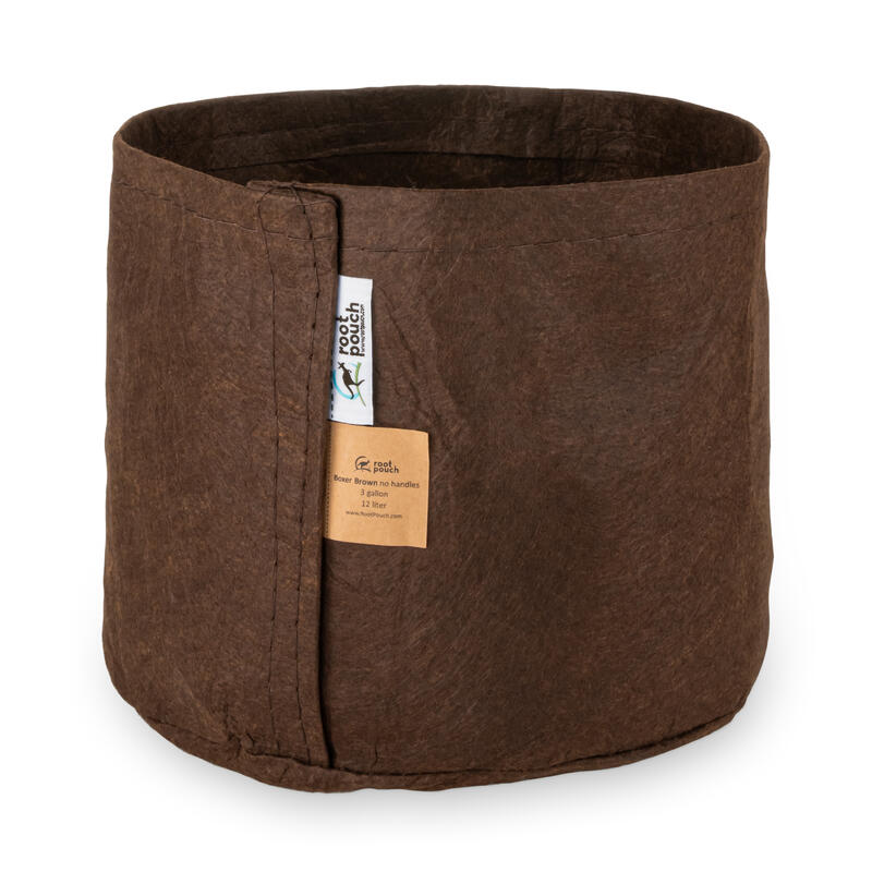 Root Pouch ohne Griffe-Boxer Brown 250g/m² - 12 l