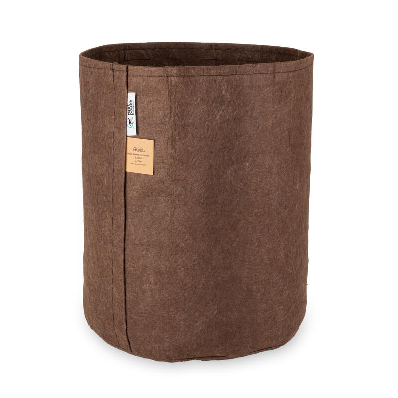 Root Pouch ohne Griffe-Boxer Brown 250g/m² - 22 l