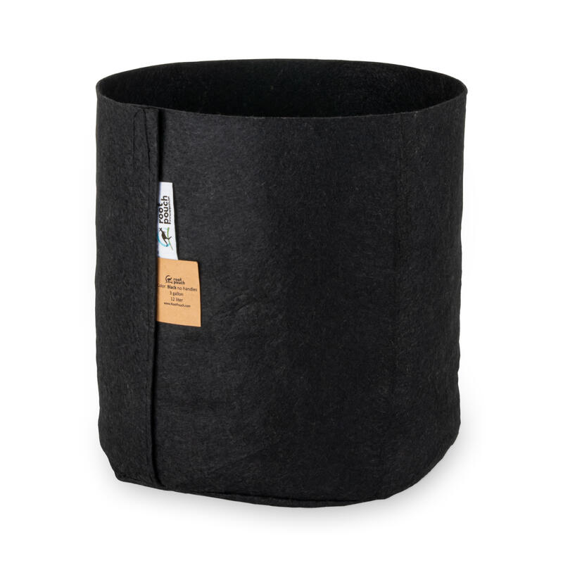 Root Pouch ohne Griffe-Black 260 g/m² - 12 l