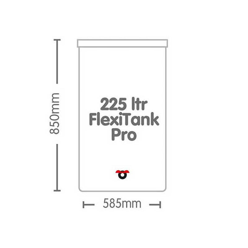 Auto Pot System (alte Version 5mm)-FlexiTank PRO 225 l-